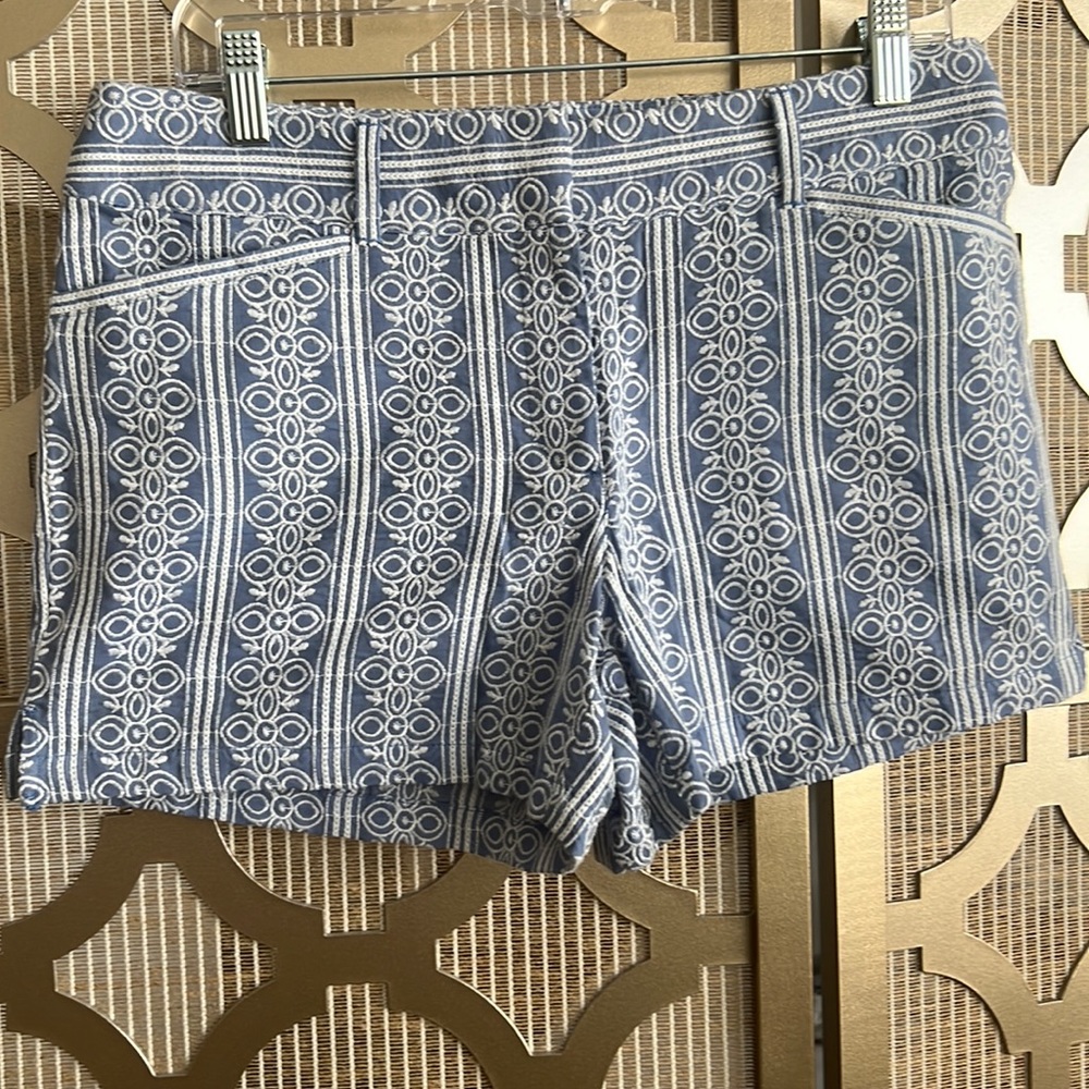 LOFT embroidered shorts